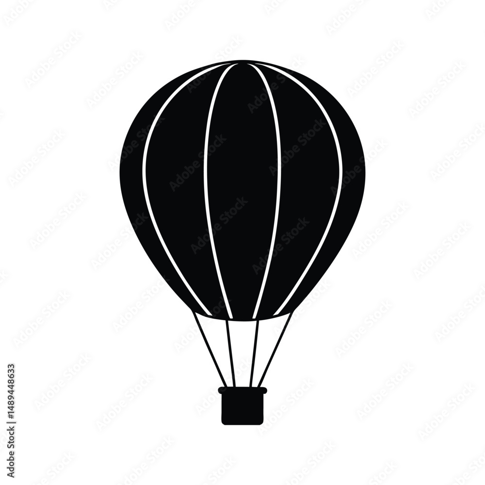 Obraz premium hot air balloon vector illustration