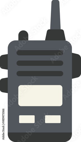 Walkie Talkie Flat Icon