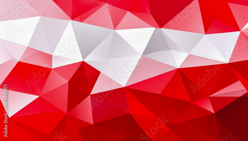 Modern Low-Poly Geometric Background, Fondo Geométrico de Bajo Polígono Moderno, Generated image