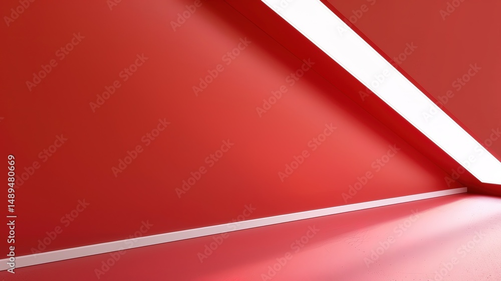 Obraz premium Elevate Your Brand’s Professional Image with Our Red Simple Business Style Background Images! Crafted for modern enterprises, these backgrounds blend the bold energy of red with minimalist design