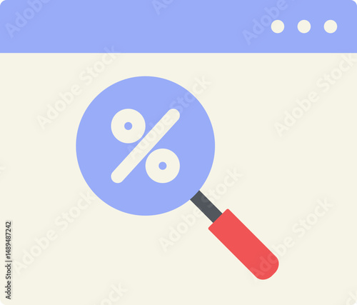 Online Sale Flat Icon