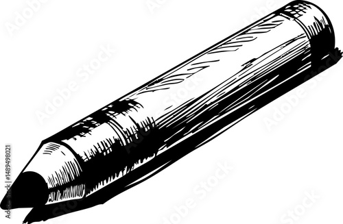 Artistic drawing of a sketch pencil creative workspace illustration indoor environment artistic perspective creativity and imagination