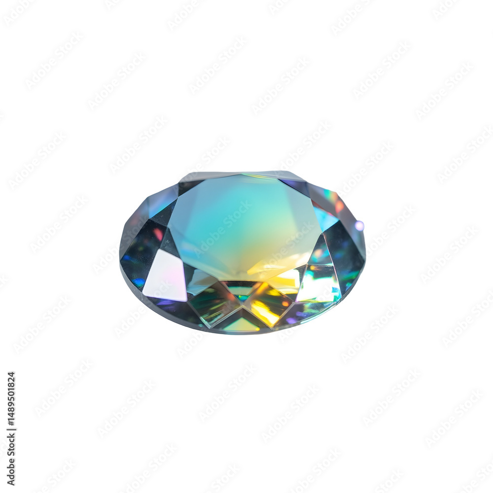 Radiant cut clear zircon gemstone on clean surface displays intricate facets and exceptional brilliance showcasing clarity and scintillation Radiant cut clear zircon gemstone on clean surface displays intricate facets and exceptional brilliance showcasing clarity and scintillation