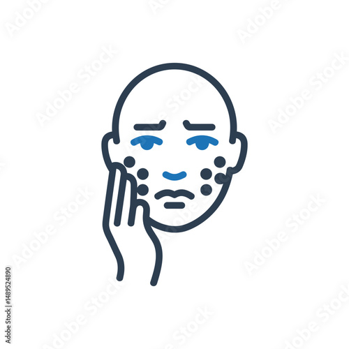 Facial Treatment Spots Icon