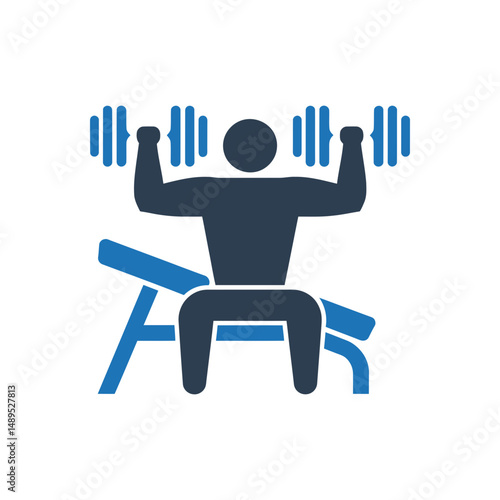 Shoulder Press Workout Icon