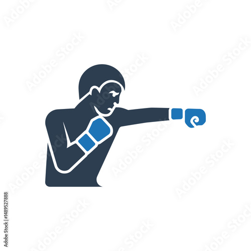 Boxing Stance Workout Icon