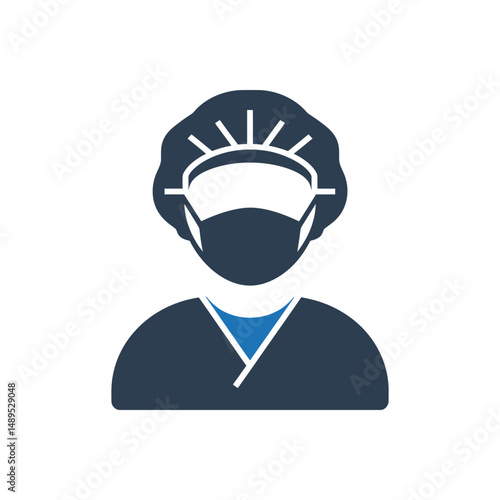 Surgical Staff Mask Icon