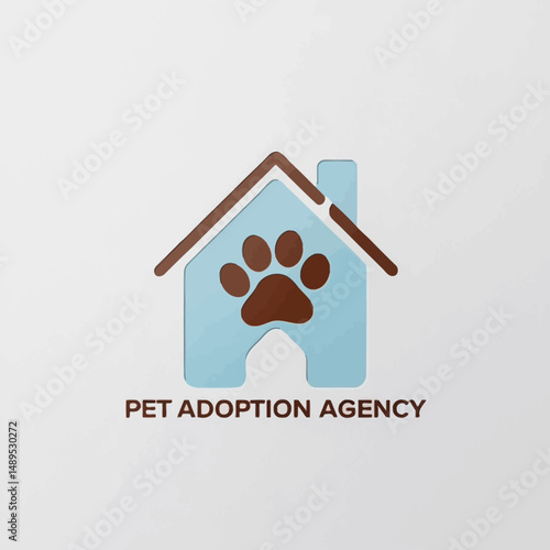 Pet Adoption Logo Symbol Compassion Family