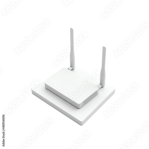 Wallpaper Mural Modern wireless router for high-speed internet Torontodigital.ca