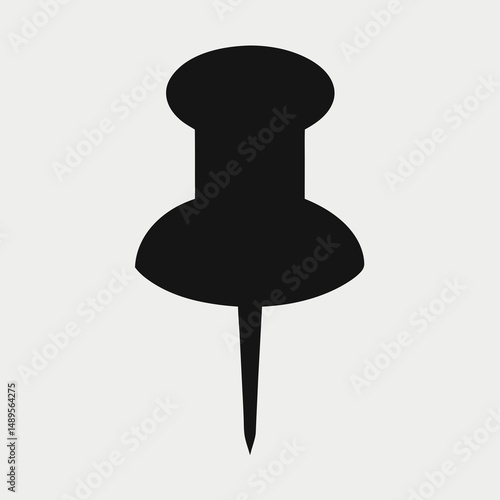 red push pin