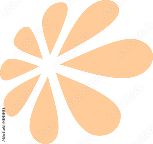 Vector illustration set of food icons includes a fresh orange carrot, a slice of bread, and another carrot slice, all isolated on white