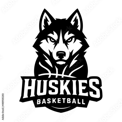 Husky Sport Logo Animal Icon Symbol