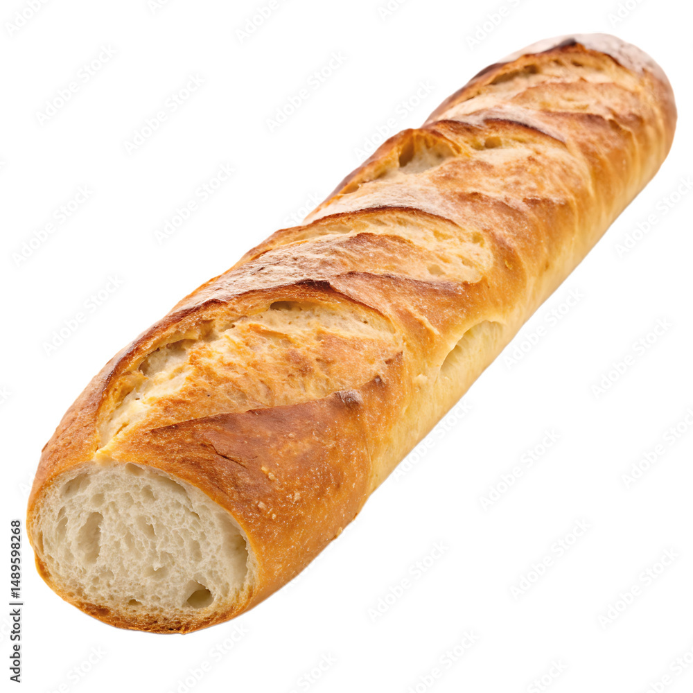 loaf of bread isolated on transparent background loaf of bread isolated on transparent background