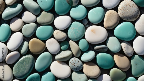 Smooth Sea Glass and Pebbles in Pastel Hues