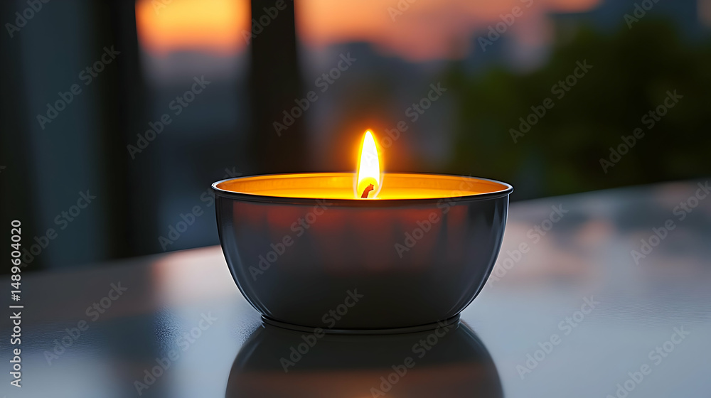 Candlelight relaxation scene Candlelight relaxation scene