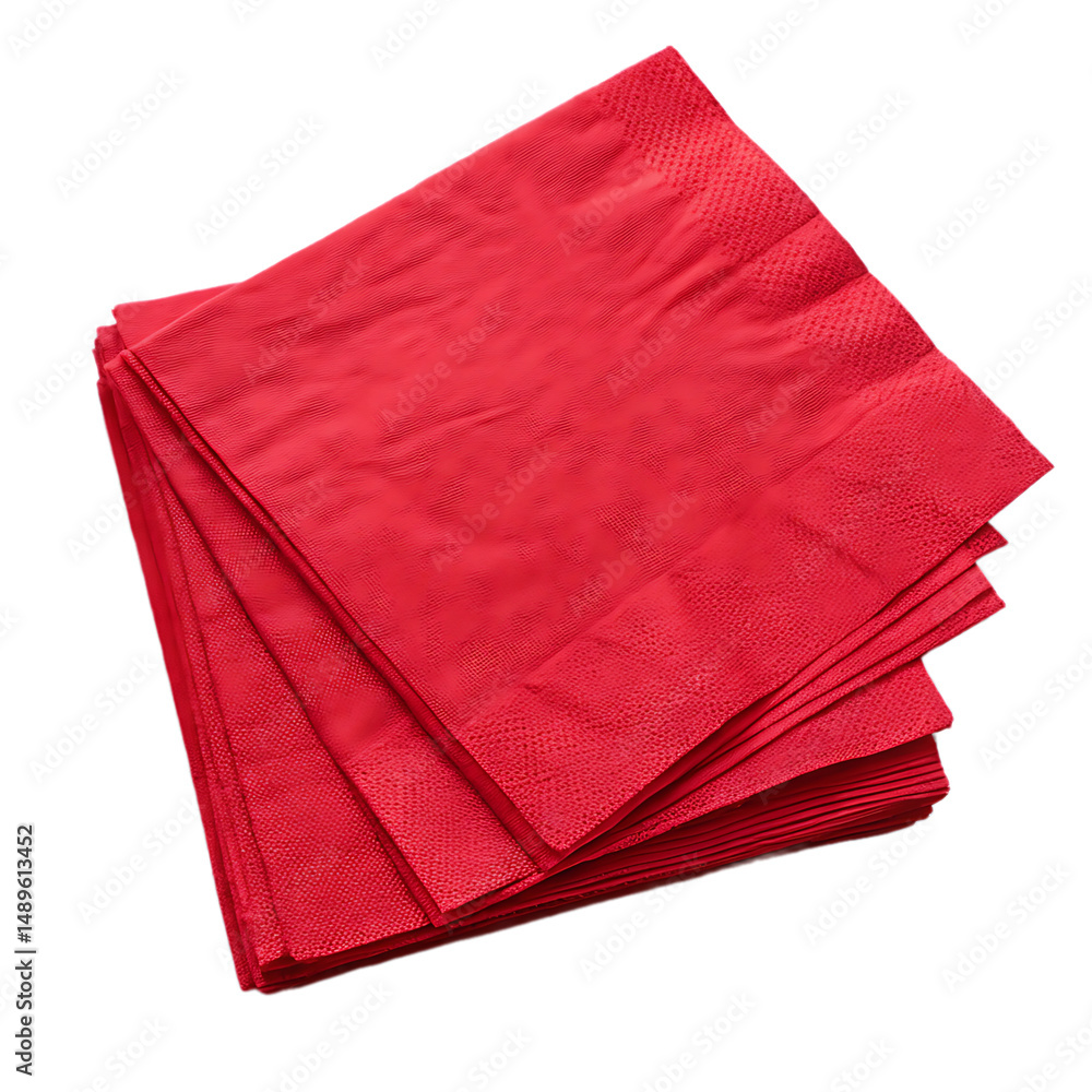 red paper bag isolated on transparent background red paper bag isolated on transparent background