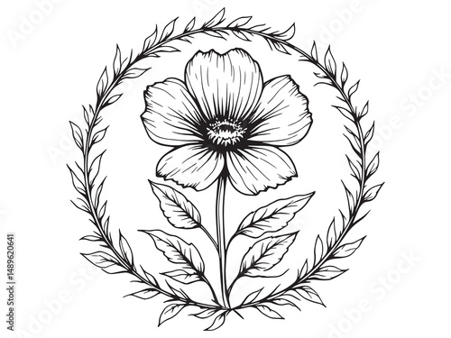 Burn Cream vector line art
