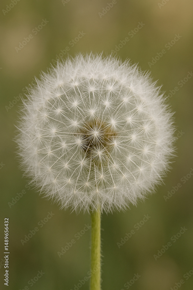 Fototapeta premium Dandelion flower seeds