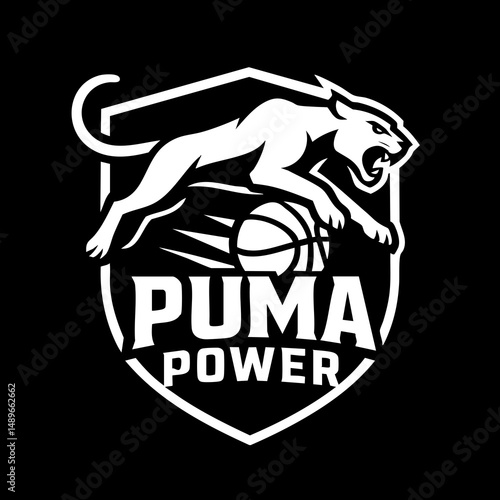 Puma Sport Logo Animal Icon Symbol