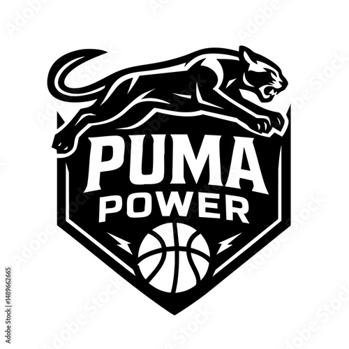 Puma Sport Logo Animal Icon Symbol