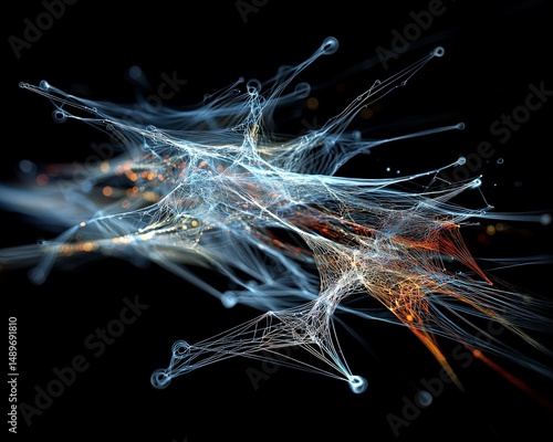 Futuristic Data Flow Visualization of Invisible Internet Infrastructure