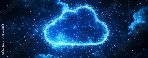 Futuristic Cloud Computing Infrastructure with Fiber Optics and Digital Technology