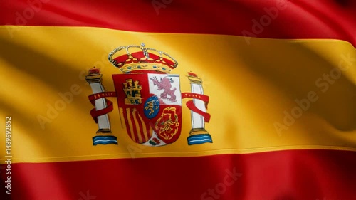 Wallpaper Mural Celebration of Spanish Culture Through Flag Heritage and National Pride in Local Festivities Torontodigital.ca