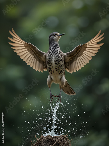 acrobatic feat: cuckoo !