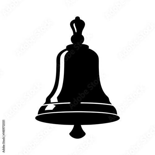 Bell ringing icon vector illustration