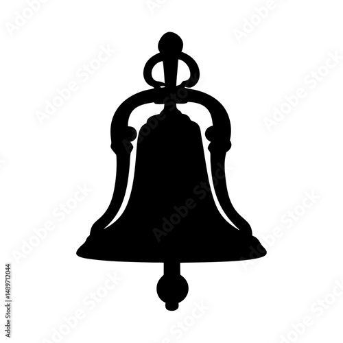 Bell ringing icon vector illustration
