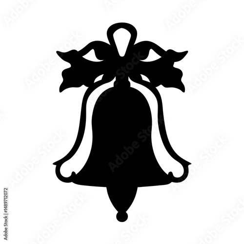 Bell ringing icon vector illustration
