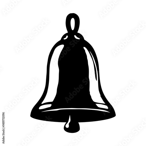 Bell ringing icon vector illustration