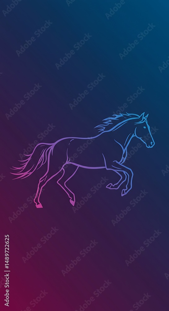 Obraz premium Celestial Equine