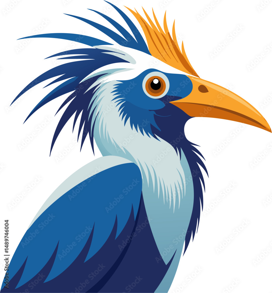 Fototapeta premium vector illustration of a bird