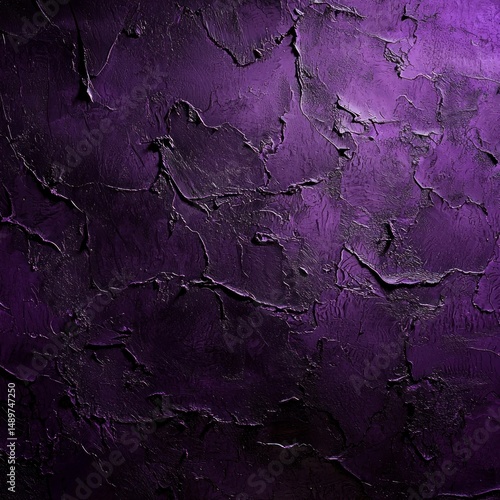 Abstract Purple Texture with Rough Surface for Artistic Backgrounds