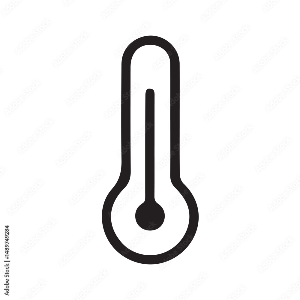Thermometer medicine Vector icon Thermometer medicine Vector icon