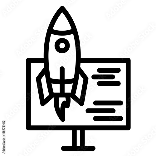 Startup Vector Icon Style
