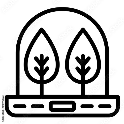 Incubator Vector Icon Style