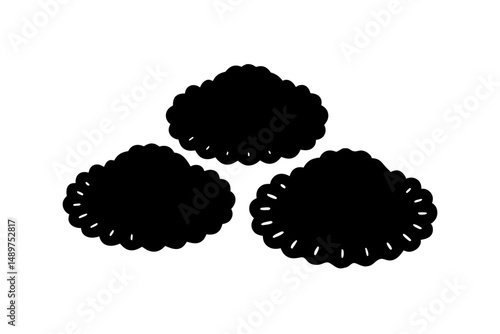 Ornate Heap Pattern Design vector illustration