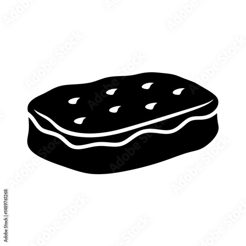 Soap silhouette vector illustration