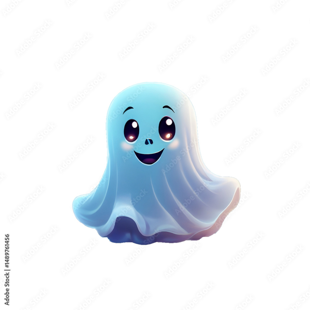 Fototapeta premium ghost halloween isolated