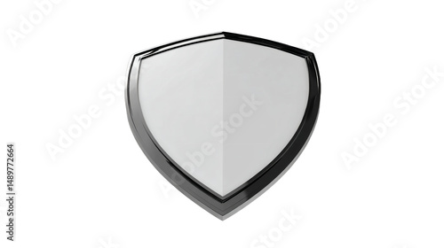 Free Download a black and white shield on a white background - GFXLoad