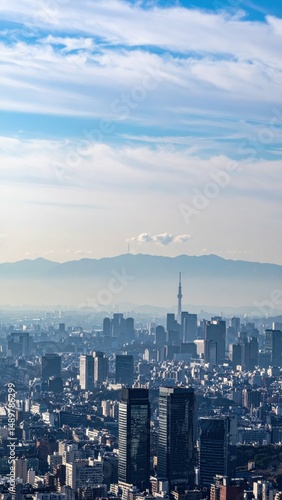 Wallpaper Mural Beautiful City Skyline Depicting the Rich History of Urban Architecture Torontodigital.ca