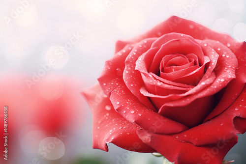 Wallpaper Mural Profile View Of Two Faces Close Together Intimate Connection Concept Torontodigital.ca