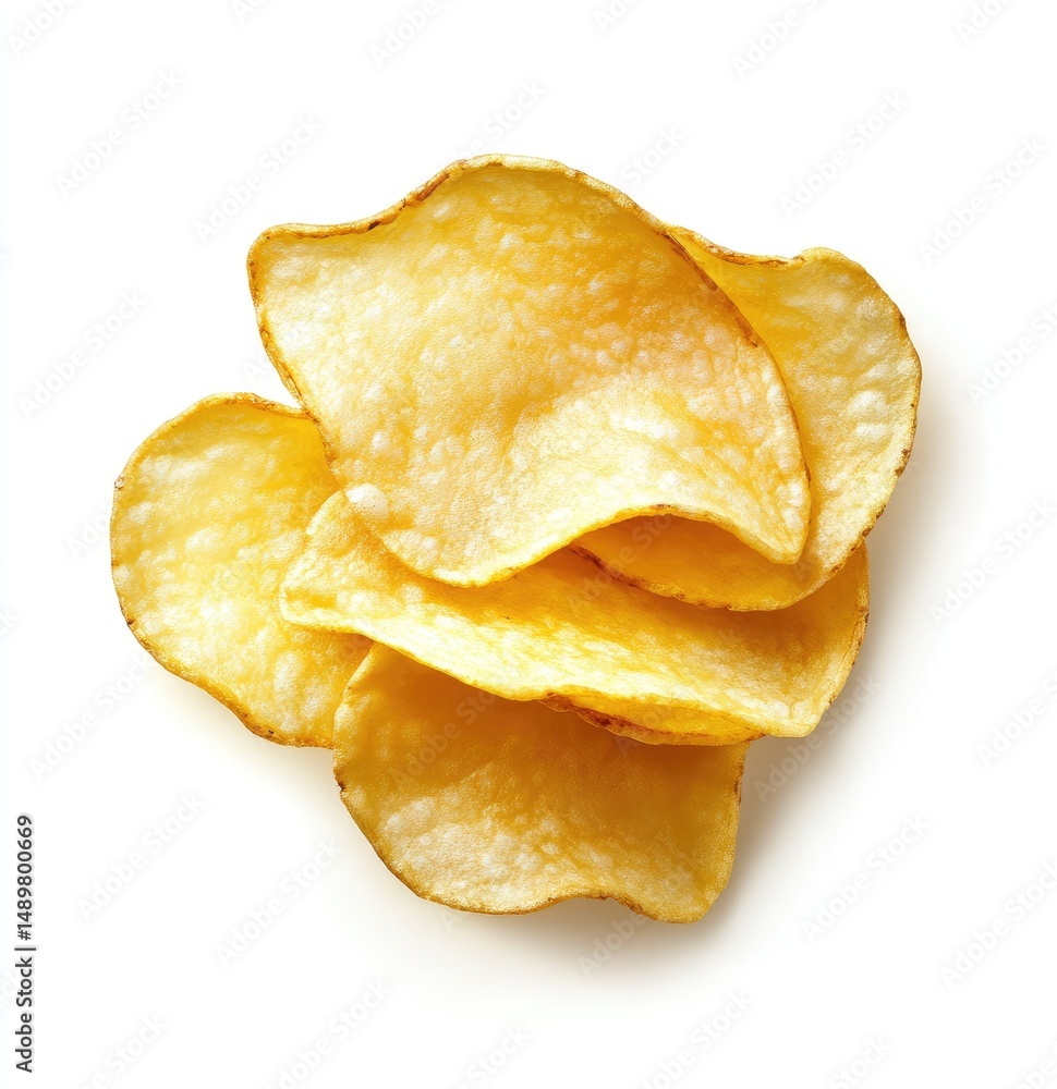 Crispy potato chips Crispy potato chips