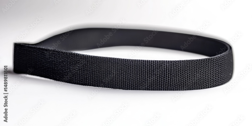 Obraz premium Black Elastic Webbing
