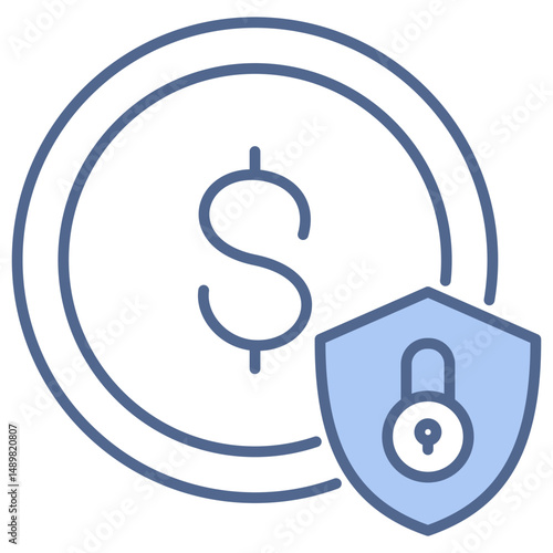 Fixed Income Blue Icon
