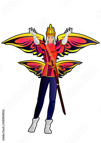 illustration Oberon pixie