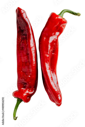 Red chili background removed image