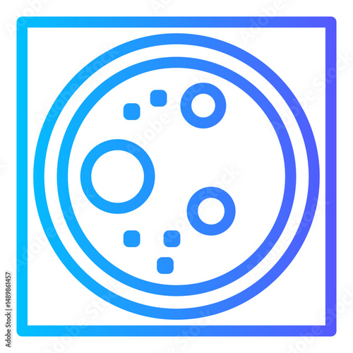 red blood cells gradient icon